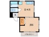 ＤＡＫＯＴＡ　ＨＯＵＳＥ 1DKの間取り