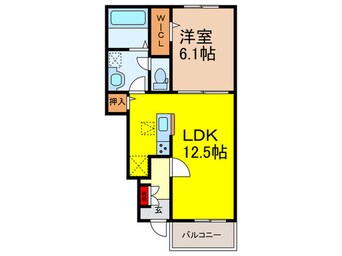 間取図 カルムメゾン