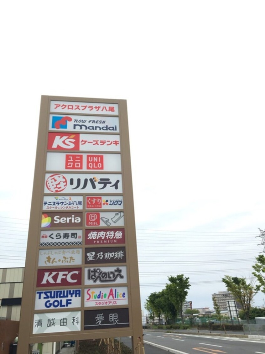 アクロスプラザ八尾(ショッピングセンター/アウトレットモール)まで1500m 仮)カルムメゾン