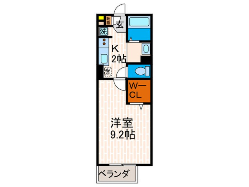 間取図 シエスタ参番館