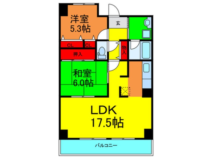 間取図 彩テラス