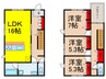 豊中市服部本町二丁目戸建4号地 3LDKの間取り