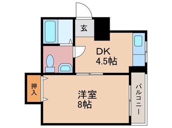 間取図 ビレイユ真英 DEUX