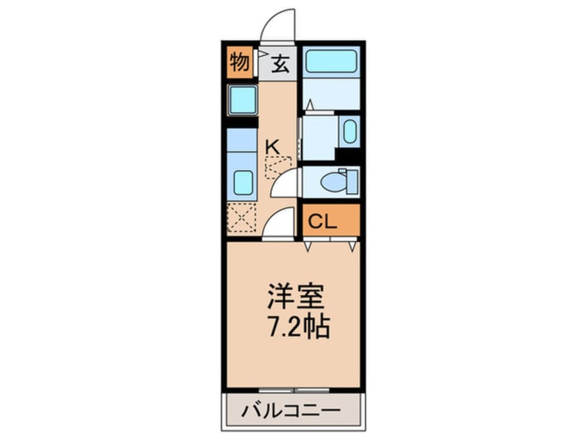間取図 フレッシュリ－Ⅱ