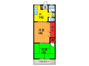 間取図 松吉マンション