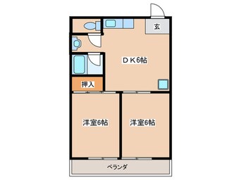 間取図 ルミエ－ル穂積