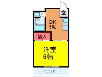 間取図 メゾンウエムラ