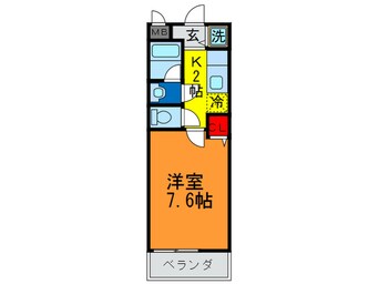 間取図 エスティ－ムⅠ番館