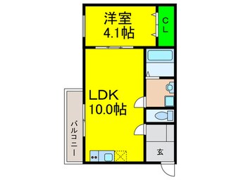 間取図 F+style浜寺石津町西1号館