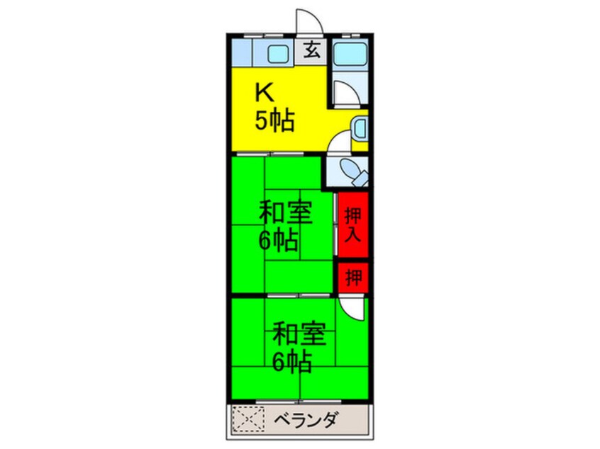 間取図 八栄マンション