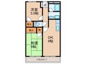 Ｐ＆Ｋマンションの間取図