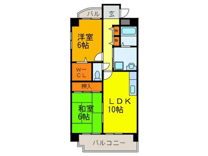 間取り図 グランディ－ル青山