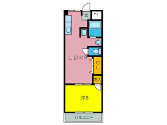 間取図 松川マンション