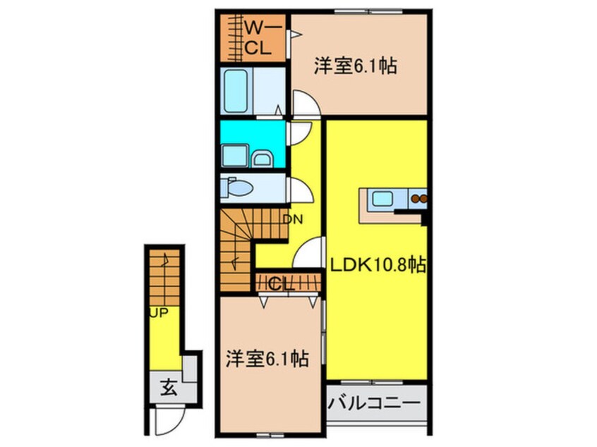 間取図 アルルⅠ番館