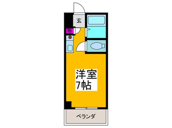 間取図 スカイ南花台