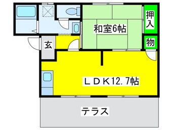 間取図 フレグランス元町