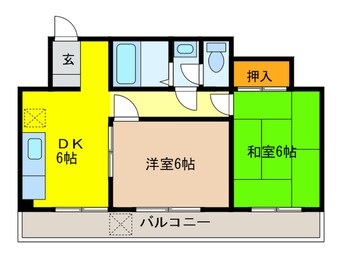 間取図 オレンジハウス八尾