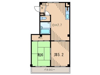 間取図 リバーサイド宝塚