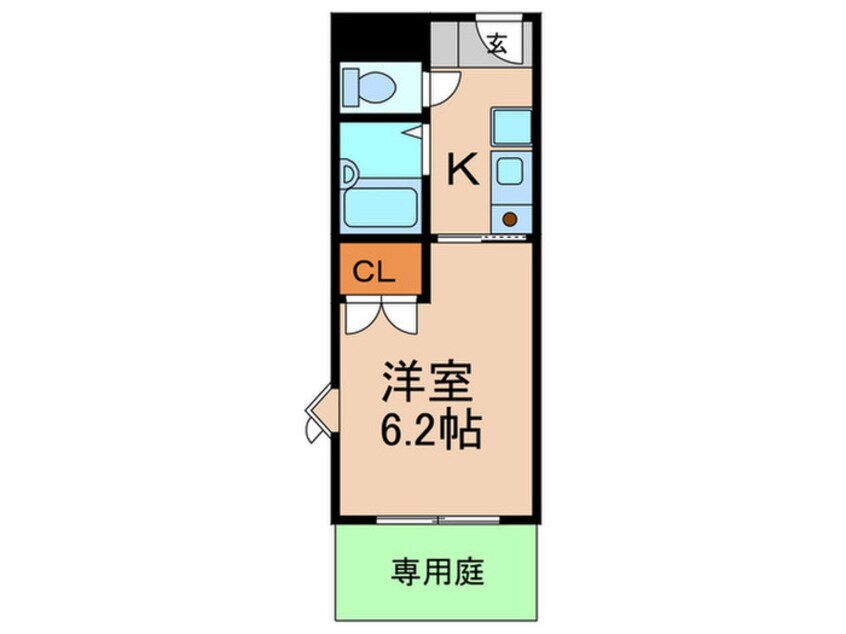 間取図 サンハイツ谷川