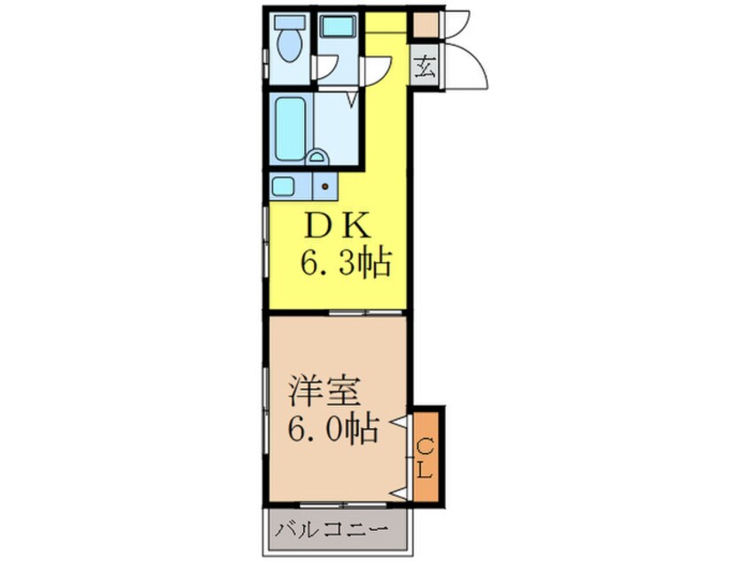 間取図 ユ－ソニア