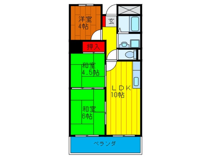 間取り図 三福ビル