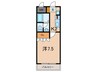 デフィ－メゾン 1Kの間取り