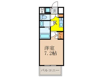 間取図 W-STYLE新大阪Ⅱ