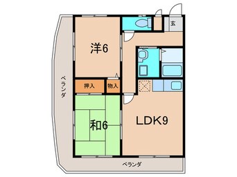 間取図 モッキンハイム