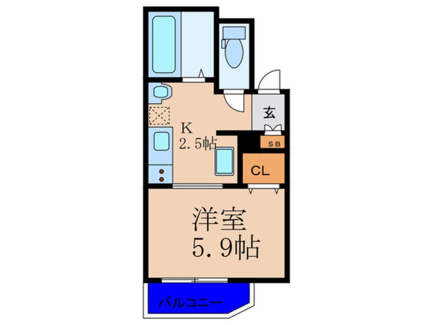 間取図 エスエスⅡ