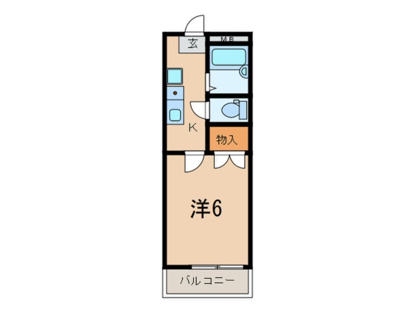 間取図 メゾンフォレスタ