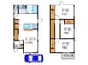 壬生東高田町戸建賃貸 3LDKの間取り