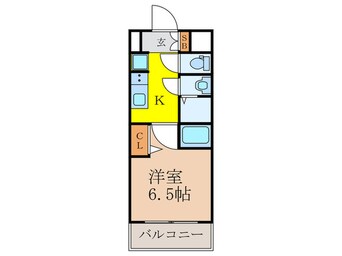 間取図 ﾌﾟﾚｻﾝｽ新大阪ｲｵﾘｱ(314)