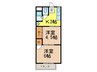 田畑マンションＡ 2Kの間取り