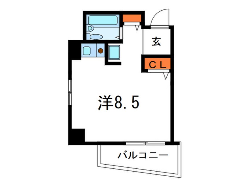 間取図 アルテハイム神戸県庁前