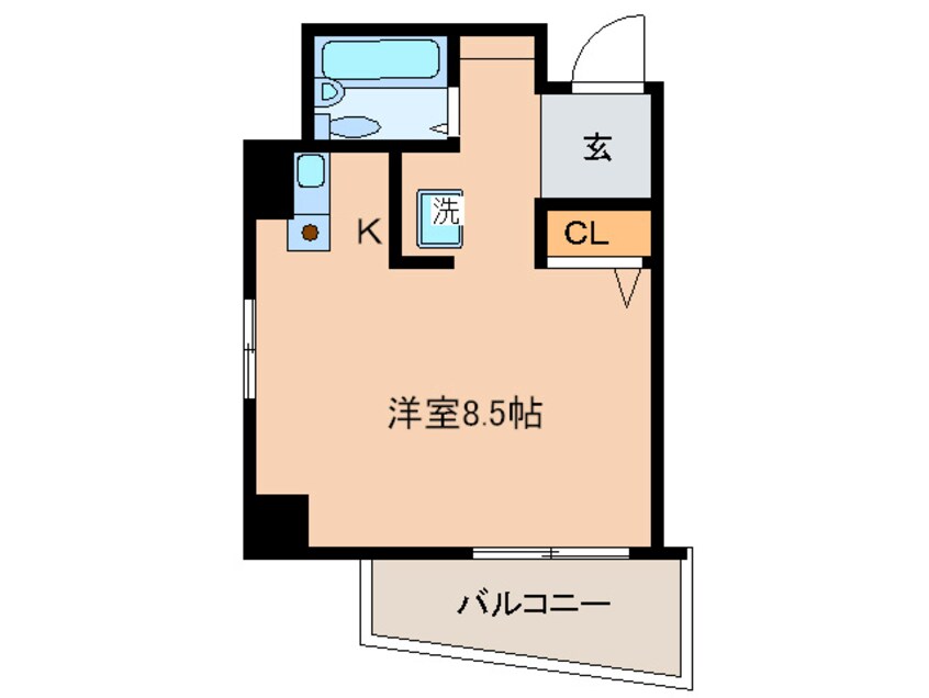 間取図 アルテハイム神戸県庁前