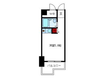 間取図 アルテハイム神戸県庁前