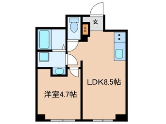 間取図 アルテハイム神戸県庁前