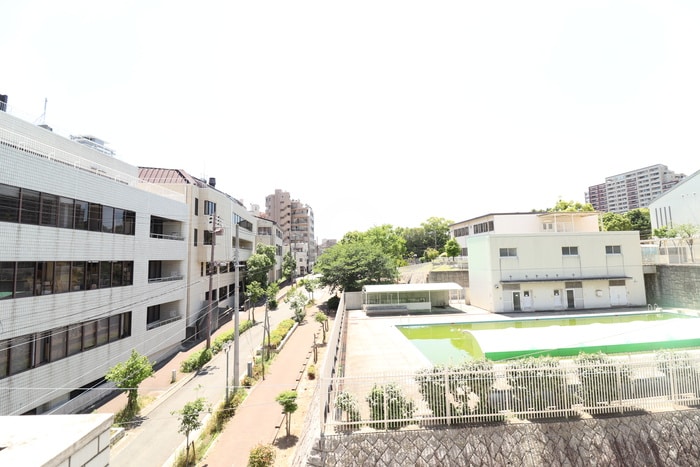 室内からの展望 アルテハイム神戸県庁前