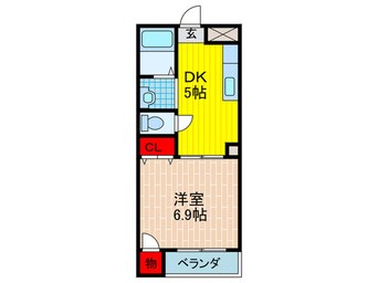 間取図 ケイ・ティマンション