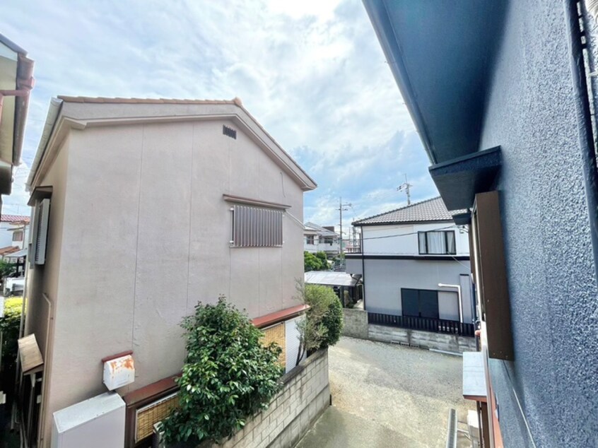 室内からの展望 フジハイツ