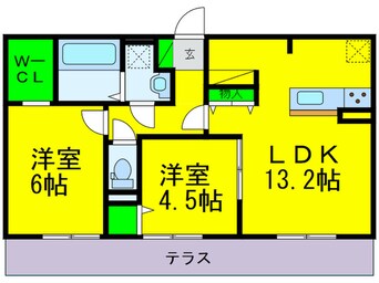 間取図 エス・ケイセジュール