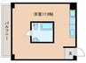 ガレット南森町 1Rの間取り