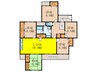 ﾌﾟﾚｽﾃ-ｼﾞ新千里西町2号棟（203） 5LDKの間取り