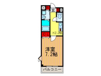 間取図 プロヴァンスプリ－ズ