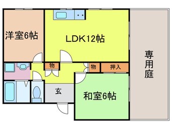 間取図 オークフィールド