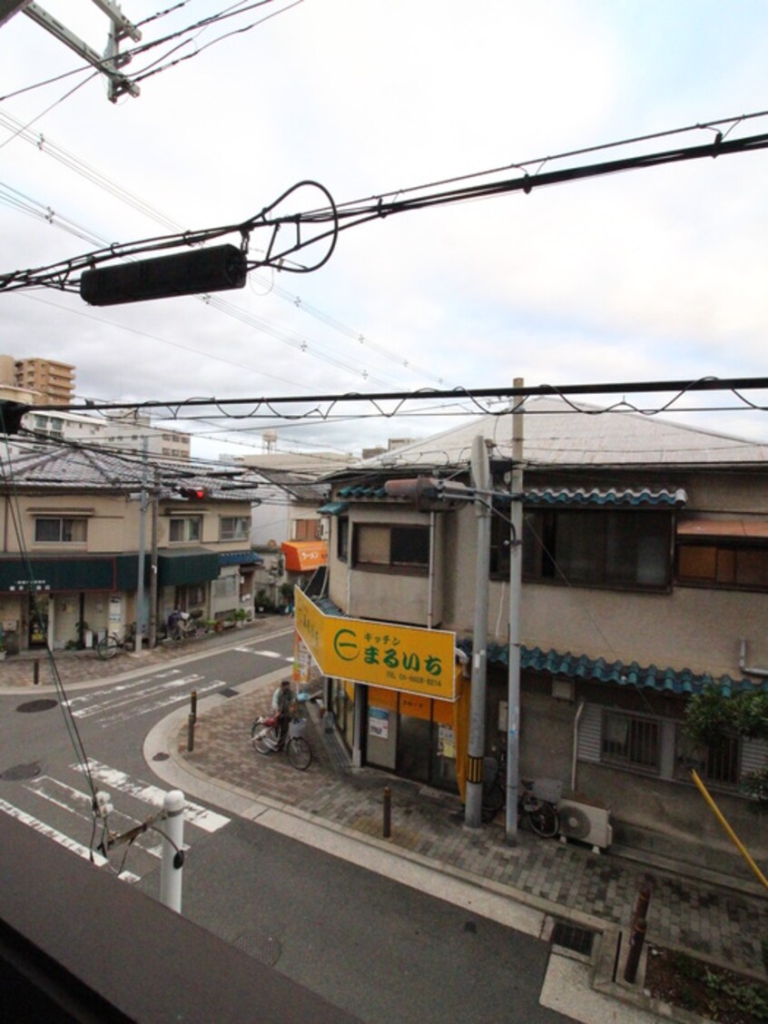 室内からの展望 パラディ西田辺