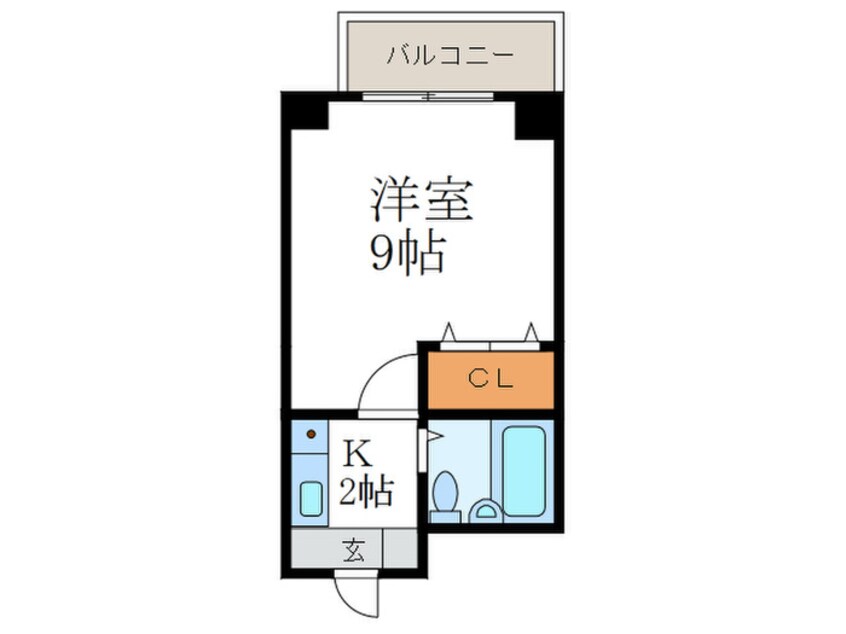 間取図 スペ－ス東一条