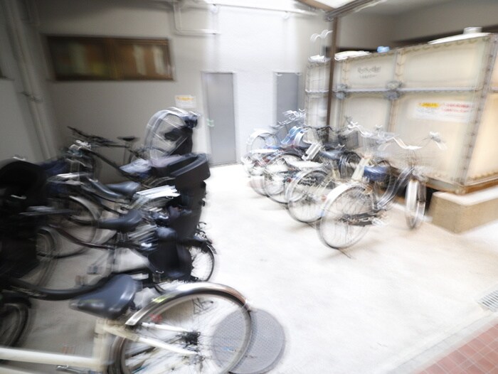 駐輪場 サンメゾン大開