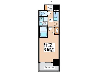 間取図 シェルピアコート貝塚