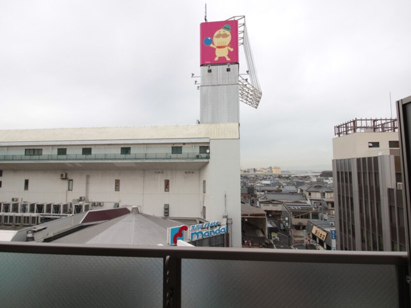 室内からの展望 シェルピアコート貝塚